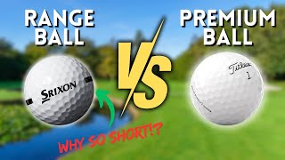 Titleist Pro v1 VS Range Ball  Never Trust The Driving Range [upl. by Sikram]