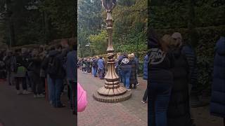 Danse macabre opening day queue Efteling [upl. by Nelleoj14]