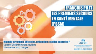 Les Premiers Secours en Santé Mentale PSSM  François Pilet [upl. by Leinaj]