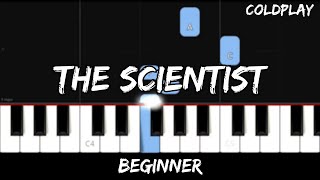 Coldplay  The Scientist  Easy Beginner Piano Tutorial [upl. by Ahsiloc]