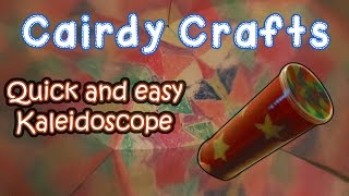 How to make an easy Kaleidoscope [upl. by Brandice939]