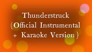 Owl City  Thunderstruck ft Sarah Russell Official Instrumental  Karaoke Version [upl. by Assili129]