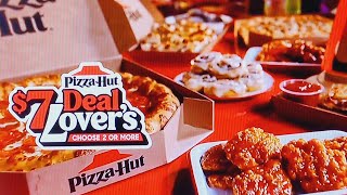 PIZZA HUT  PIZZA HUT COMMERCIAL 2024  PIZZA HUT 7 DEAL LOVERS  CHOOSE 2 OR MORE  PIZZA HUT [upl. by Boucher658]