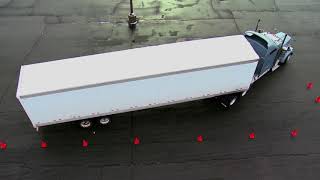 How To Blindside Parallel Park a Tractor Trailer [upl. by Ferdy]