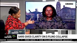 SARS gives clarity on efiling collapse [upl. by Malena968]