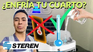 MINI ENFRIADOR DE AIRE PORTÁTIL STEREN  UNBOXINGREVIEW 🌡️❄️ [upl. by Hayarahs999]