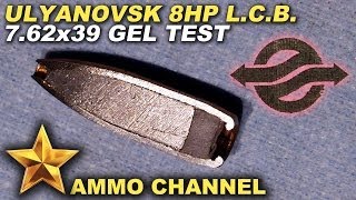 GEL TEST 762x39 Ulyanovsk 8HP LCB expansion [upl. by Atrice]