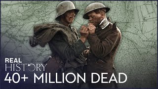 The Truly Horrific Consequences Of WW1  The Great War In Numbers  Real History [upl. by Eelrebma]