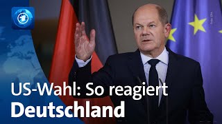 USWahl So reagiert Deutschland [upl. by Rebmik]