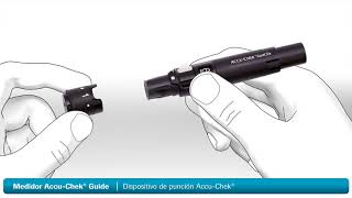 AccuChek Guide Configuración y uso del medidor [upl. by Anoyek]