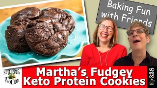 Marthas Fudgy Keto Protein Cookies  Equip Protein Powder Recipe [upl. by Emerson149]