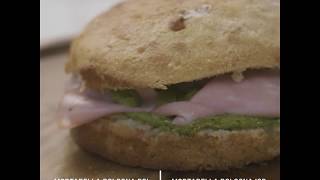 SPUNTINI CREATIVI  Panino con Mortadella Bologna [upl. by Harrad40]