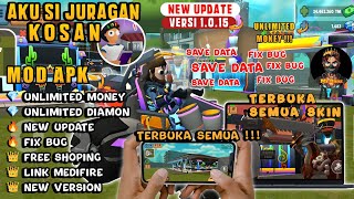 Update  Aku Si Juragan Kosan Mod APK V 1015  Unlimited Money amp Unlock All skins [upl. by Anaihk]