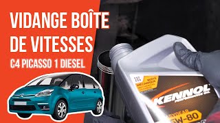 Comment Vidanger la boîte de vitesses C4 Picasso 1 16 HDI 🛢 [upl. by Ranjiv]