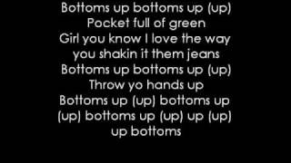 Bottoms Up Lyrics Trey Songz Nicki Minaj [upl. by Ahsaelat997]