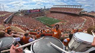 March Grandioso  Longhorn Alumni Band Drumline Snare Drum POV [upl. by Torres]