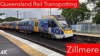 Queensland Rail Trainspotting  Zillmere [upl. by Perr]