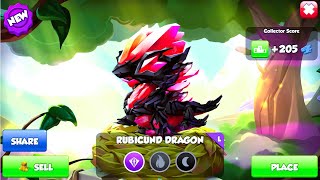 Hatched RubiCund DragonDragon Mania Legends  Begin Bright Hero Challenge event  DML [upl. by Jaylene]