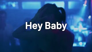 DJ Ötzi  Hey Baby Lyric Video [upl. by Arand183]