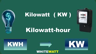 what is kilowatt kilowatthour  how to convert kwh to kw [upl. by Eninahs245]