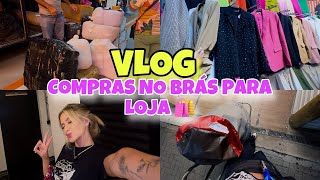 VLOG  UM DIA DE COMPRAS COMIGO NO BRÁS  no meu aniversário 😮‍💨 [upl. by Haniraz365]