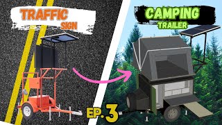 CAMPING Trailer Build Ep 3 [upl. by Rind]