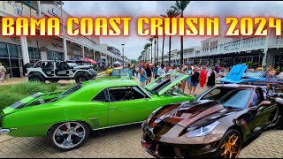 BAMA COAST CRUISIN 2024 WAS A HUGE TURNOUT [upl. by Ecinnaj773]