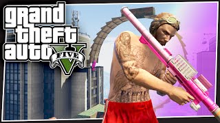 GTA 5 Online  Rooftop Ramps GTA Custom Races [upl. by Willette]