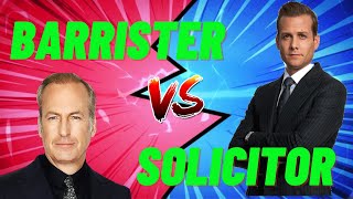 Barrister v Solicitor  Salary Work and Education Needed  EZ Law [upl. by Rist]