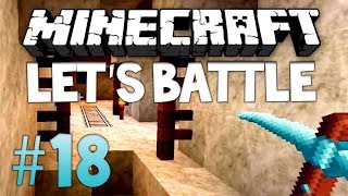 Lets Battle Minecraft S4 018 DeutschFullHD  Nur Pech [upl. by Elleirad273]