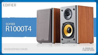 MONITOR DE ÁUDIO R1000T4 24W RMS EDIFIER [upl. by Novled]