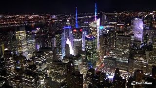 New Year’s Eve  Times Square in 4K – EarthCam [upl. by Eversole]