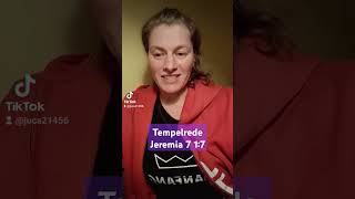 Tempelrede Jeremia7 jesus liebe fy fyp news short gott [upl. by Zacarias]