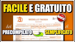 MODELLO 730 SEMPLIFICATO dal 20 MAGGIO modifica e invio come funziona come accedere e cosa cambia [upl. by Abeu]