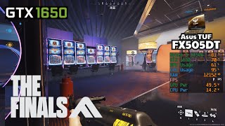 GTX 1650  THE FINALS Gameplay ALL SETTINGS  FSR 2 [upl. by Curran604]