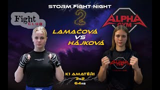 STORM FIGHT NIGHT II 2332024 České Budějovice  Lamačová vs Hájková [upl. by Enitsahc408]