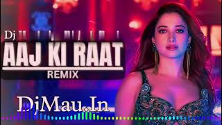 Aaj Ki Raat Dj Remix Tamannaah Bhatia Sachin Jigar Stree 2 2024 [upl. by Maxima]