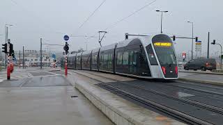 Tram au Luxembourg le 19 12 2023 [upl. by Diandra]