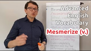 Mesmerize v  Advanced English Vocabulary  One Minute Videos [upl. by Ahsit609]