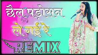 Chail Padosan Le Gai Re Dj Remix  Rajasthani Mashup Manisha Saini  Chel Bhanwar Ro Kangasiyo Song [upl. by Aicxela]