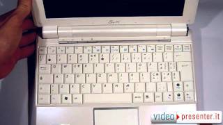 Computer ASUS  Asus Eee PC 1000H Go  VIDEOPRESENTERit [upl. by Einner]