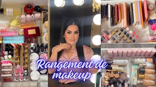 تنظيم الماكياج💄rangement de coiffeuse avec des rangements shein 🥰 جزائرية maquillage [upl. by Christa634]