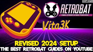 Retrobat ☆ Vita3kPS Vita Complete Guide 2024 retrobat psvita emulator [upl. by Deerc384]