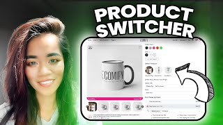 How to configure product switcher on Ecomify theme 34  premium shopify theme 2024 [upl. by Marj389]