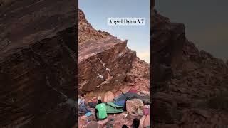 Kraft Mountain Bouldering Angel Dyno V7 [upl. by Esorlatsyrc]