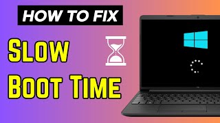 How To Fix Slow Boot Time on Windows 10  Speeding up boot times in Windows 10 [upl. by Hoyt584]