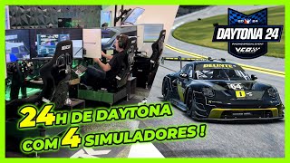 Corremos as 24h de Daytona do iRacing direto do TK Sim Racing Headquarters em Indianápolis [upl. by Adrell]