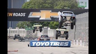 2017 Detroit  Stadium SUPER Trucks  CBS Sports Network [upl. by Tallbot]