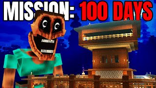 Surviving Minecrafts Terrifying Horror Mods for 100 Days in Hardcore [upl. by Ailuj]