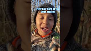 Jake amp Dad bow season 2024 deer bowhunting countrylife kidshunting outdoors atv whitetail [upl. by Ulrika]